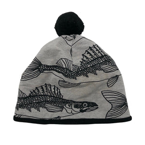 Unisex Handmade - Õhuke müts, suurus 54 - 56 cm - Hall (1)