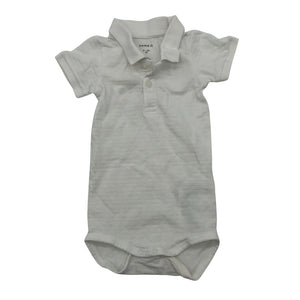 Unisex Name It - Bodi, suurus 68 - 74 - Valge (1)