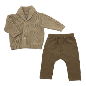 Unisex Next - Kardigan, suurus 56 - 62 - Pruun (1)