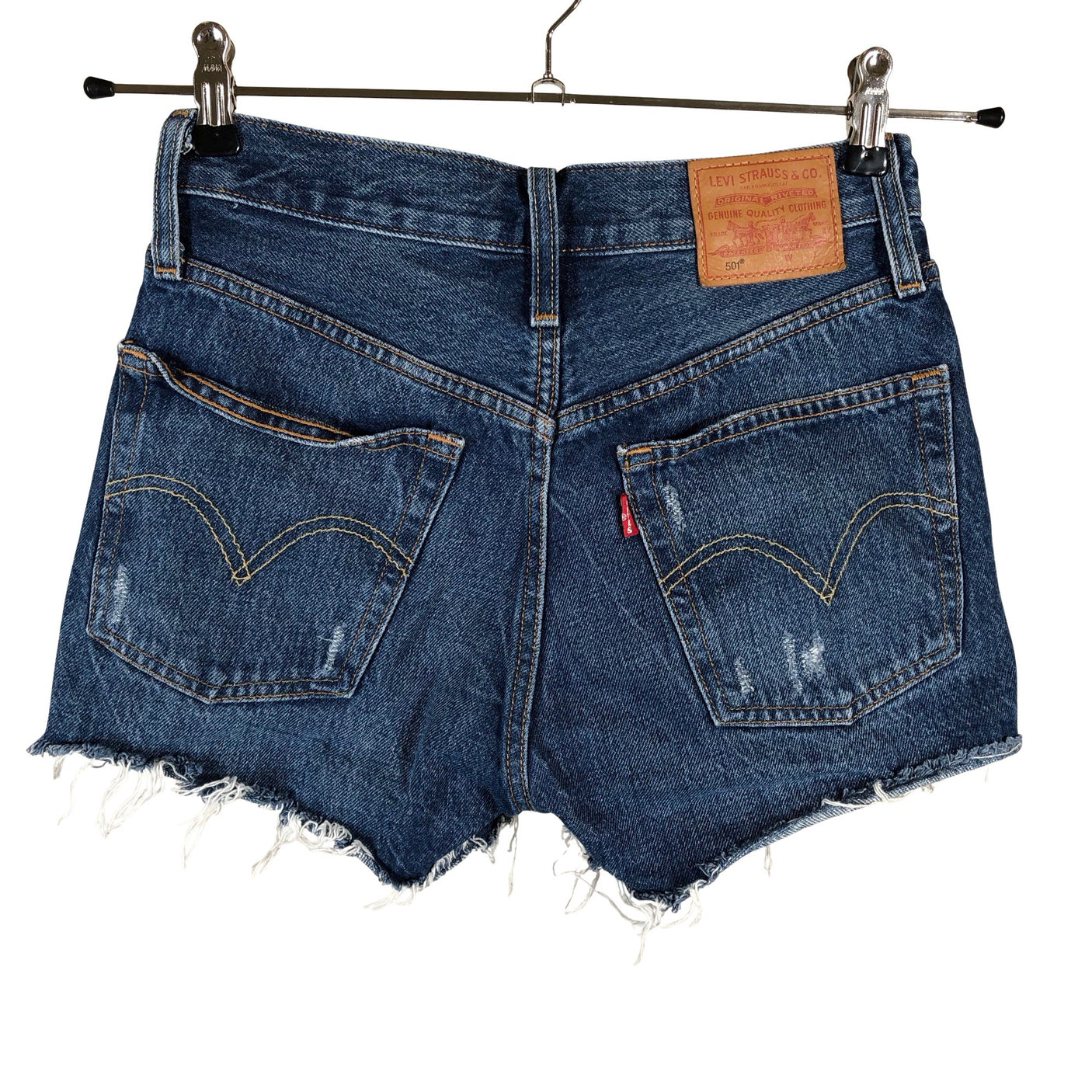 Unisex Levi's - Teksast lühikesed püksid, suurus W24 - Sinine (2)