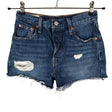 Unisex Levi's - Teksast lühikesed püksid, suurus W24 - Sinine ()