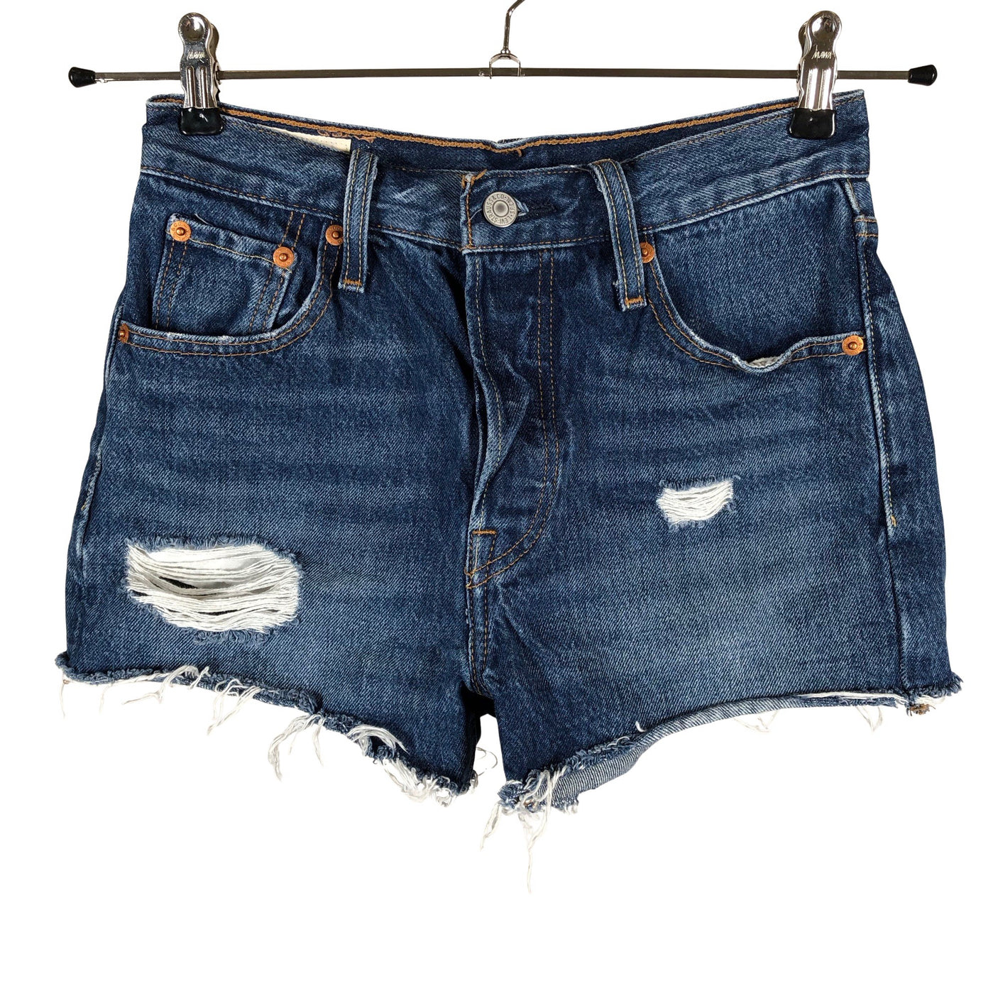 Unisex Levi's - Teksast lühikesed püksid, suurus W24 - Sinine (1)