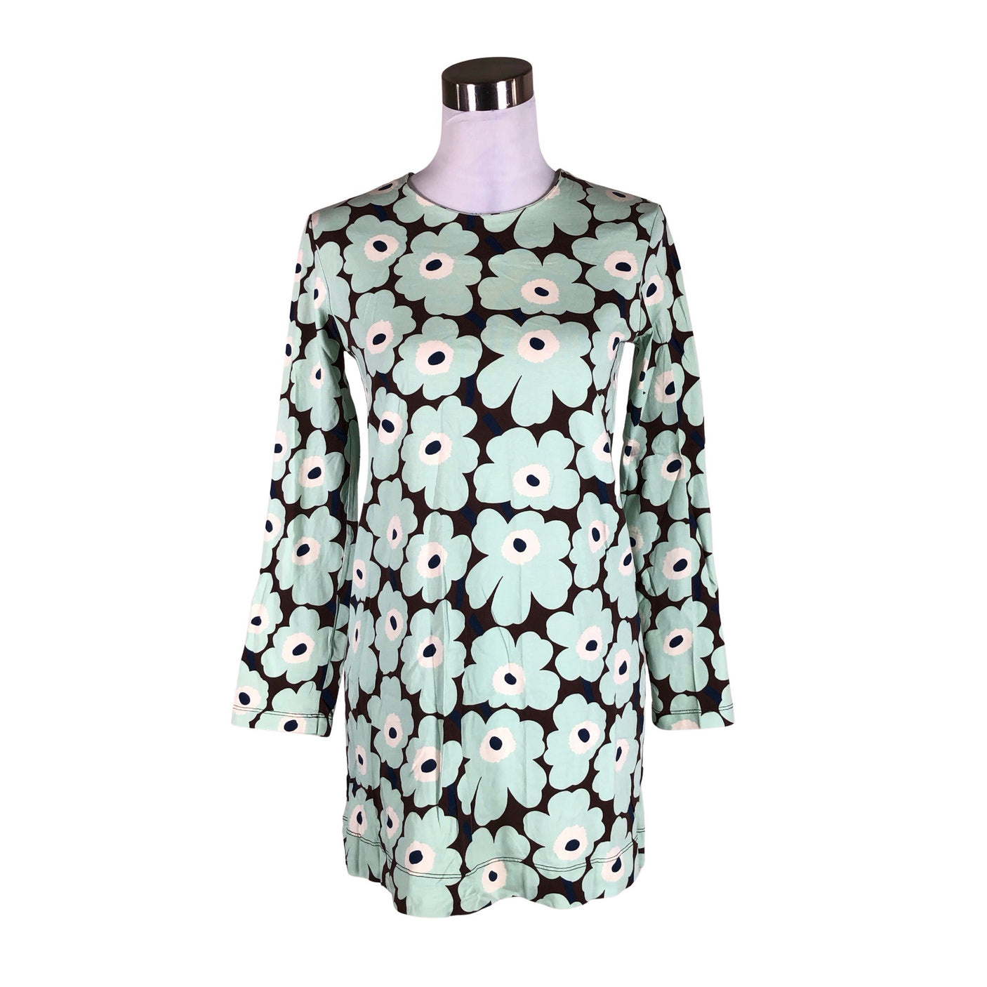 Unisex Marimekko - Trikotaažist tuunika, suurus 34 - Roheline (1)