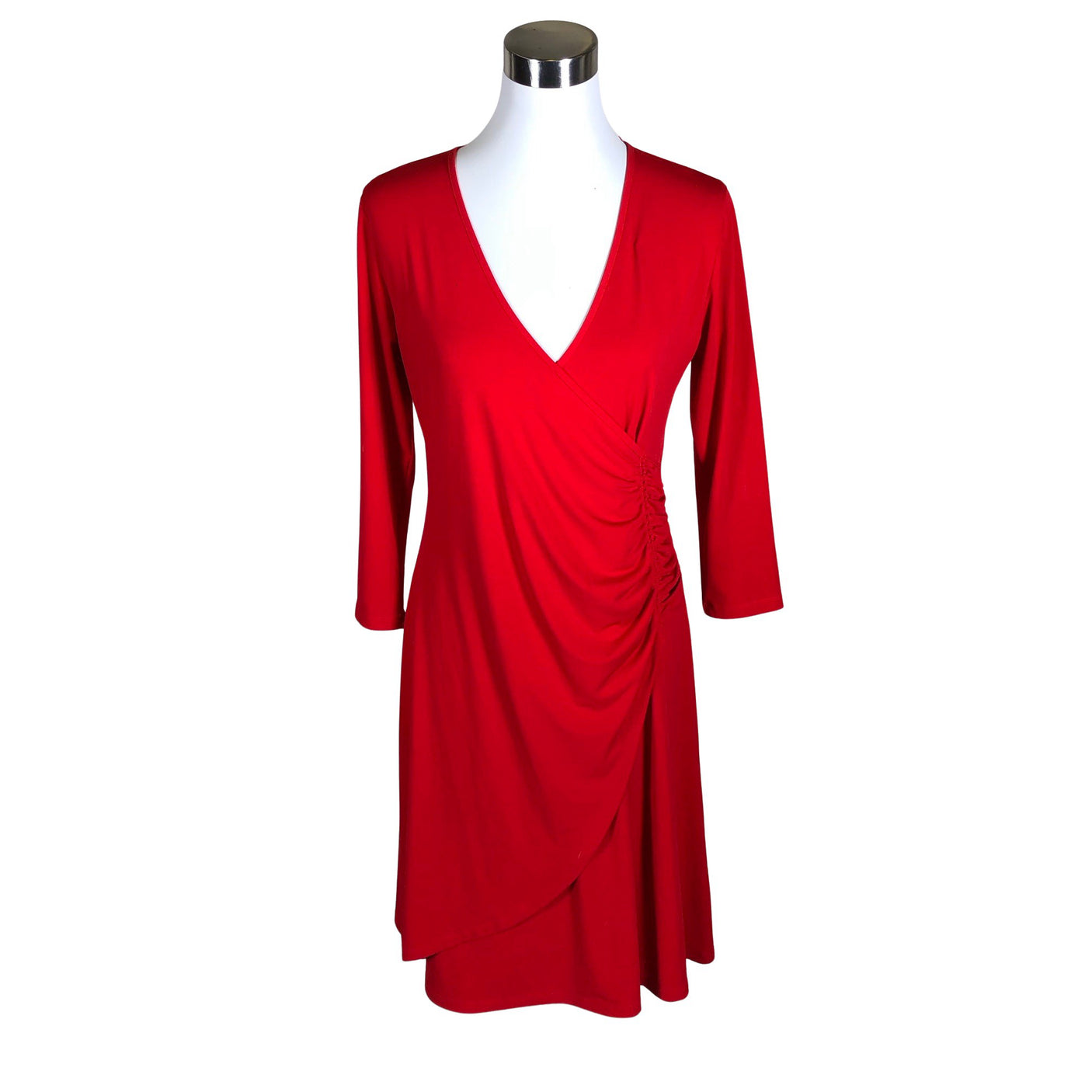 Unisex Anna Field - Trikotaažist kleit, suurus 40 - Punane (1)