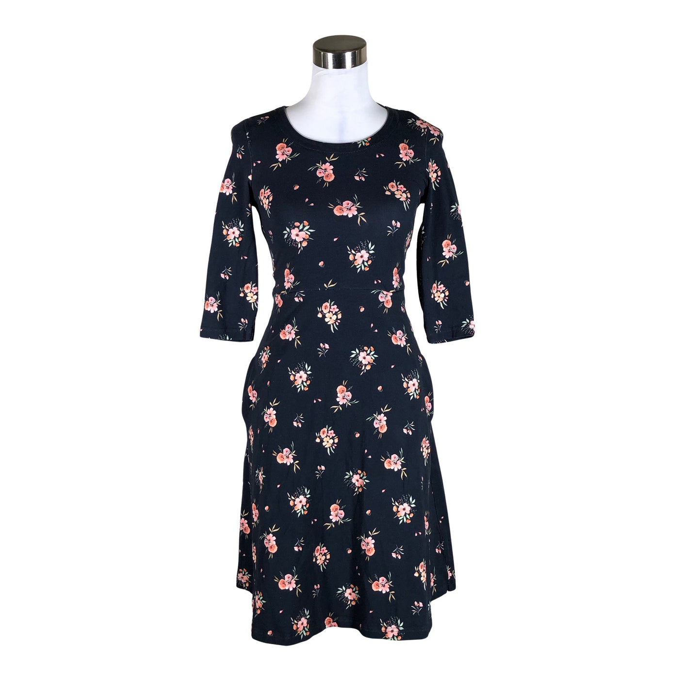 Unisex Emma and Theo - Trikotaažist kleit, suurus 34 - Sinine (1)