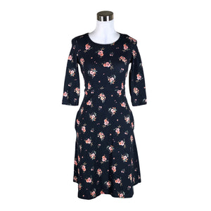 Unisex Emma and Theo - Trikotaažist kleit, suurus 34 - Sinine (1)