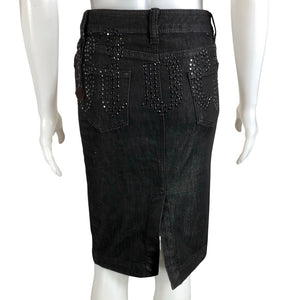 Unisex Philipp Plein - Teksaseelik, suurus W26 - Must (2)