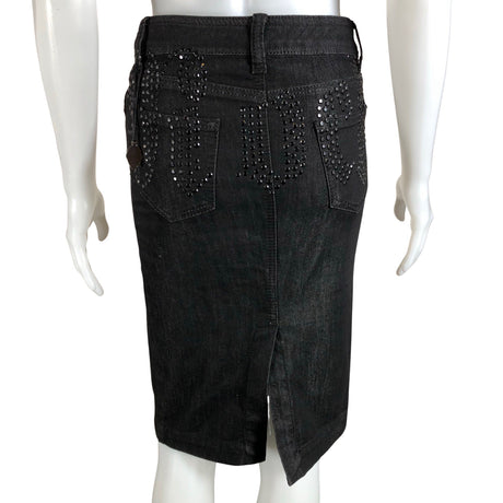 Unisex Philipp Plein - Teksaseelik, suurus W26 - Must (2)