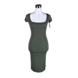 Unisex Guess - Trikotaažist kleit, suurus 38 - Roheline ()