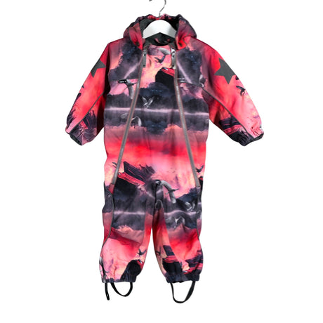 Unisex Molo Kids - Talvekombinesoon, suurus 80 - 86 - Punane (2)