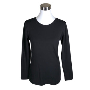 Unisex Uniqlo - Trikotaažist pluus, suurus 40 - Must (1)