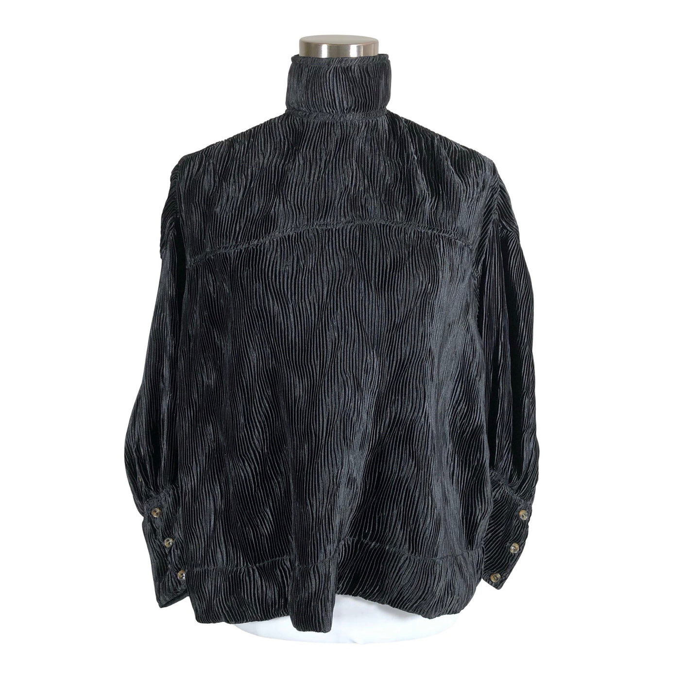 Unisex Ganni - Pluus, suurus 32 - Must (1)