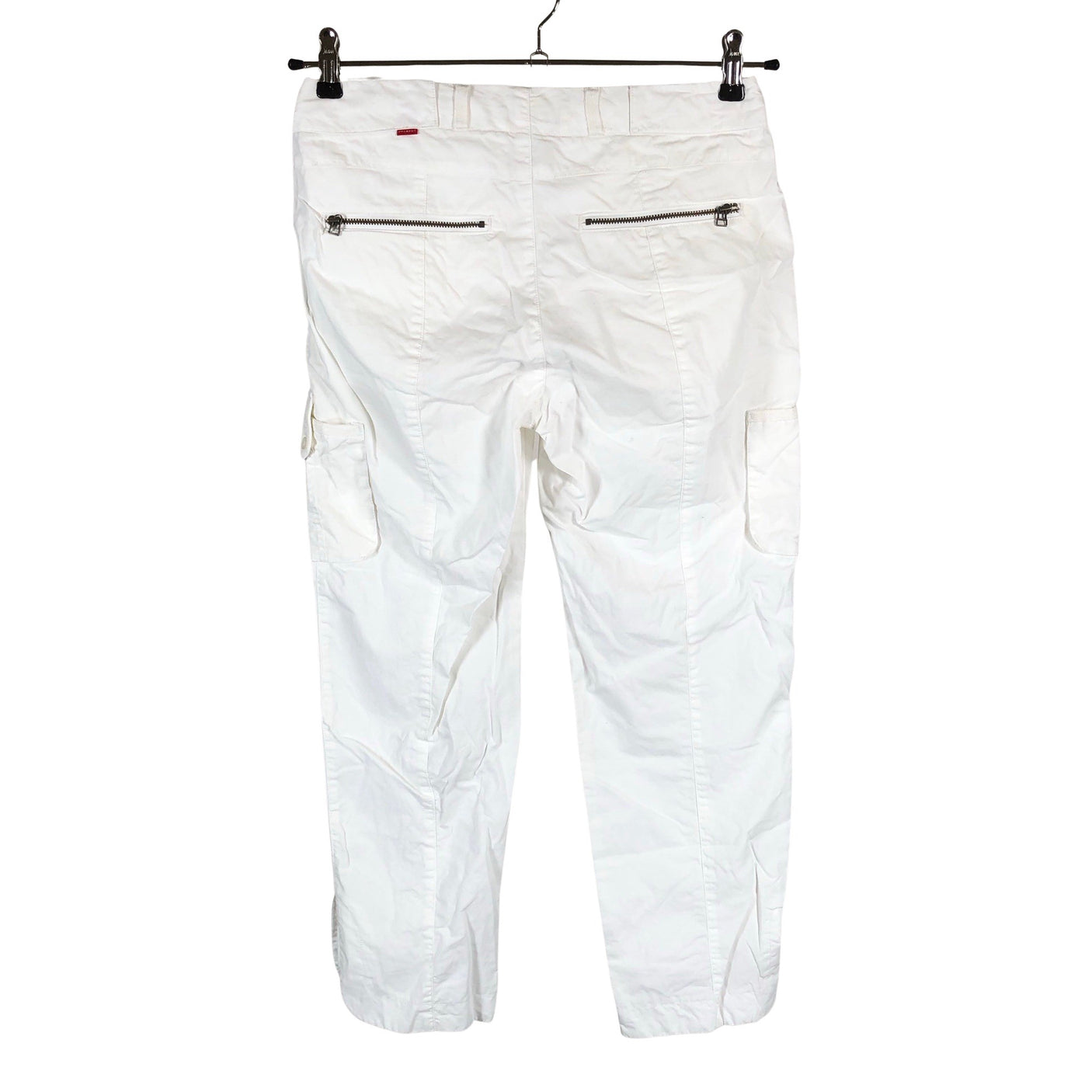 Unisex Jackpot - Mittevenivad püksid, suurus 34 - Valge (2)