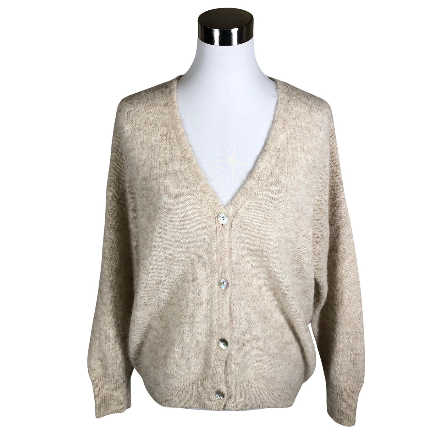 Unisex Summum Woman - Kardigan, suurus 36 - Looduslik valge (1)