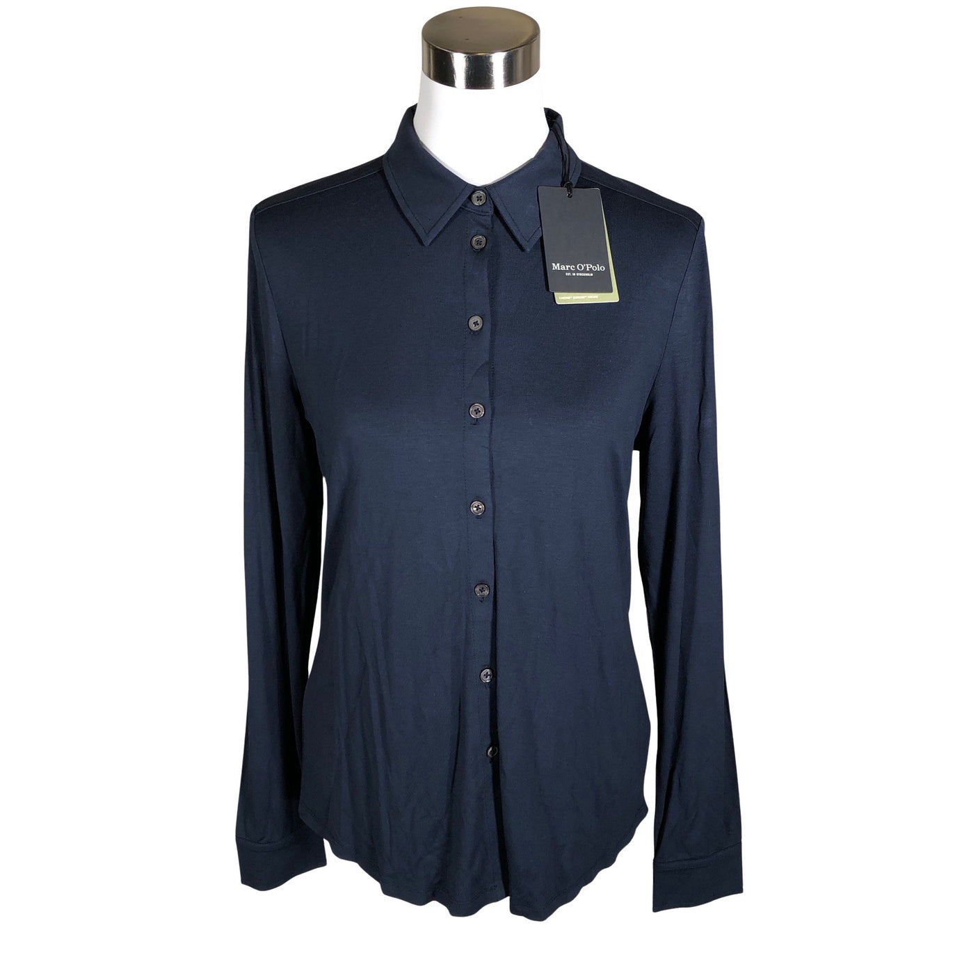 Unisex Marc O'Polo - Trikotaažist pluus, suurus 40 - Sinine (1)