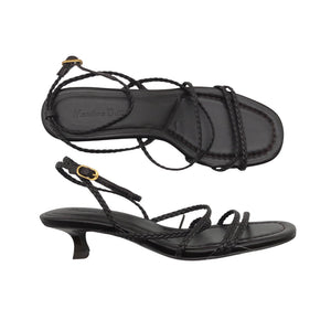 Unisex Massimo Dutti - Kontsaga rihmikud, suurus 38 - Pruun (1)