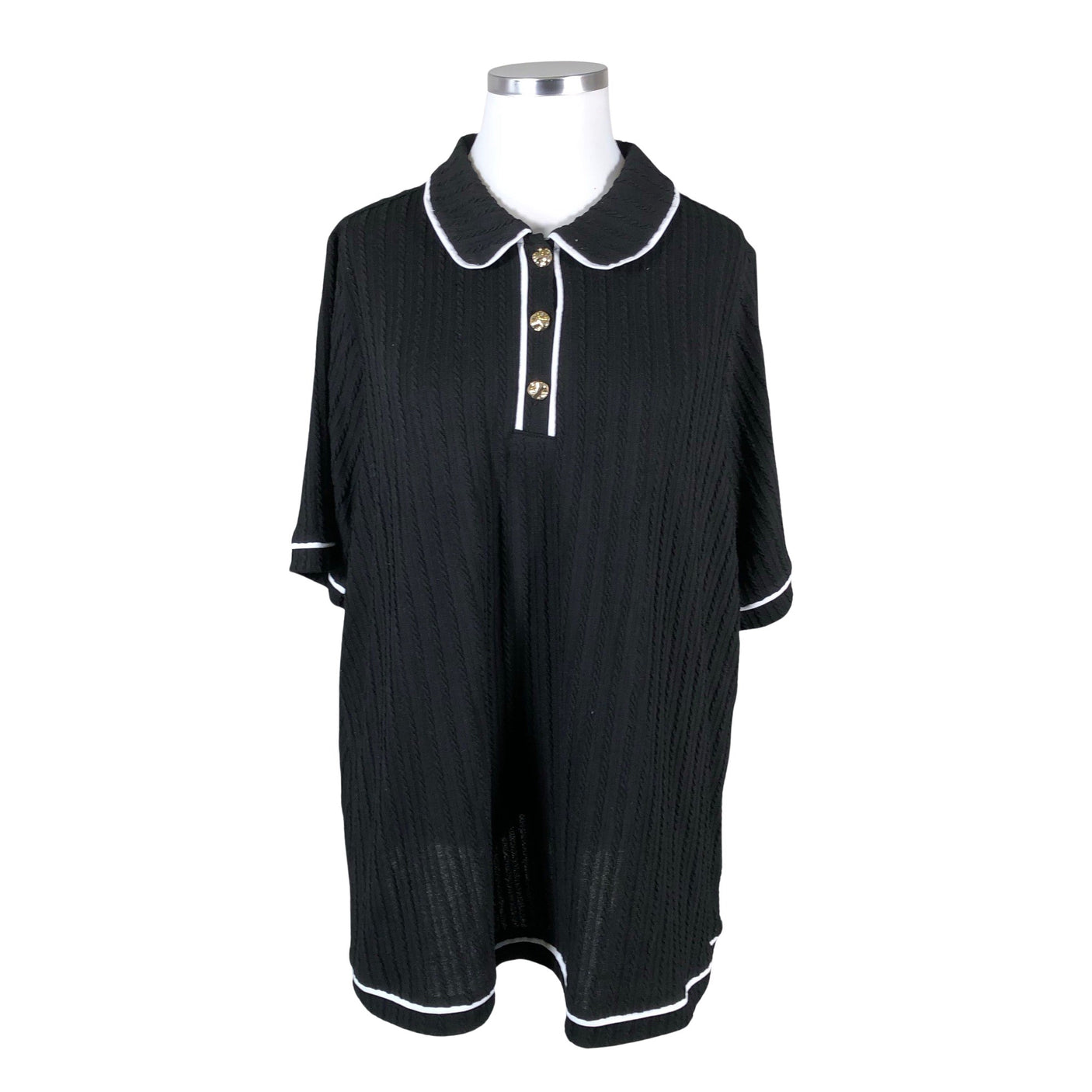Unisex Zizzi - Kampsun, suurus 54 - Must (1)