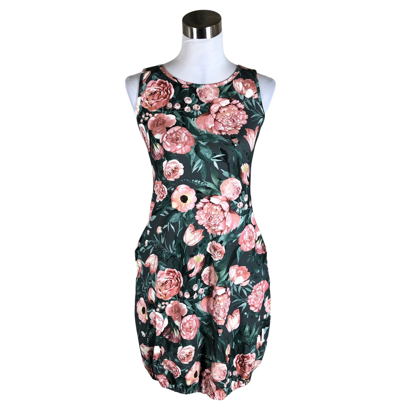 Unisex Versonpuoti - Trikotaažist kleit, suurus 34 - Roheline (1)