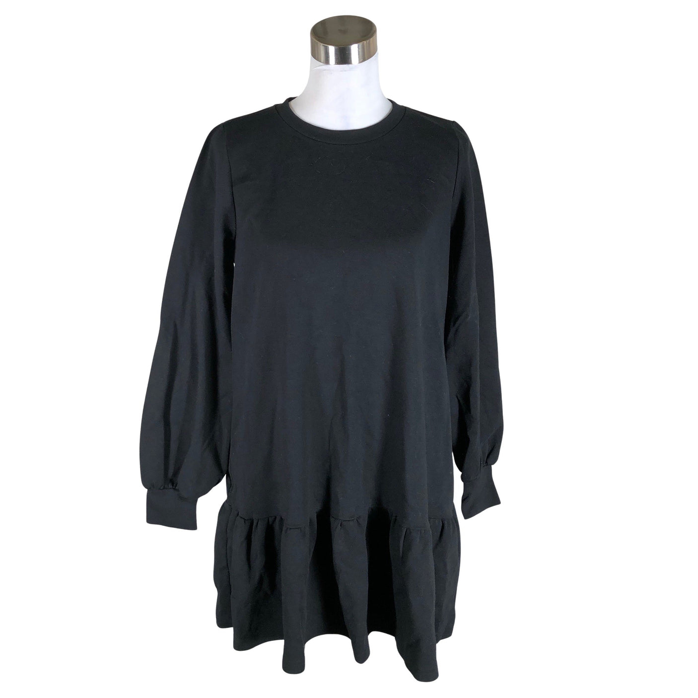 Unisex Nanso - Trikotaažist kleit, suurus 36 - Must (1)