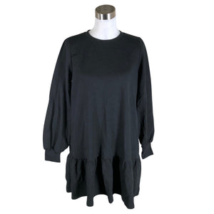 Unisex Nanso - Trikotaažist kleit, suurus 36 - Must (1)