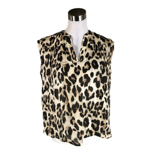 Unisex Soyaconcept - Lühikeste käistega pluus, suurus 38 - Pruun (1)