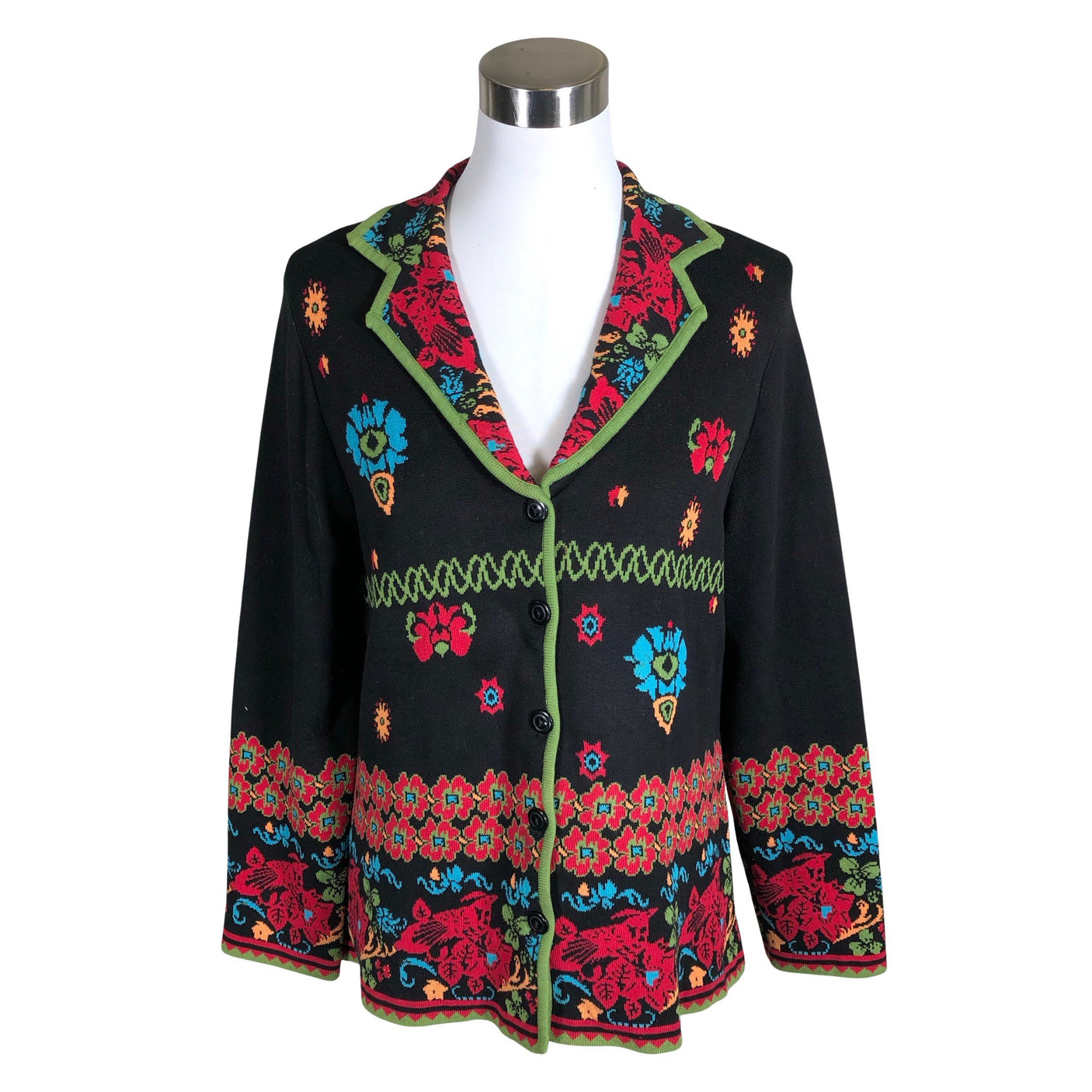 Unisex Kriss - Kardigan, suurus 38 - Must (1)