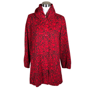 Unisex Cliff - Villane mantel, suurus 38 - Punane (1)