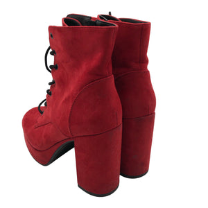 Unisex Catwalk - Poolsaapad, suurus 39 - Punane (2)