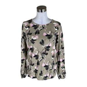 Unisex NOSH - Trikotaažist pluus, suurus 38 - Pruun (1)