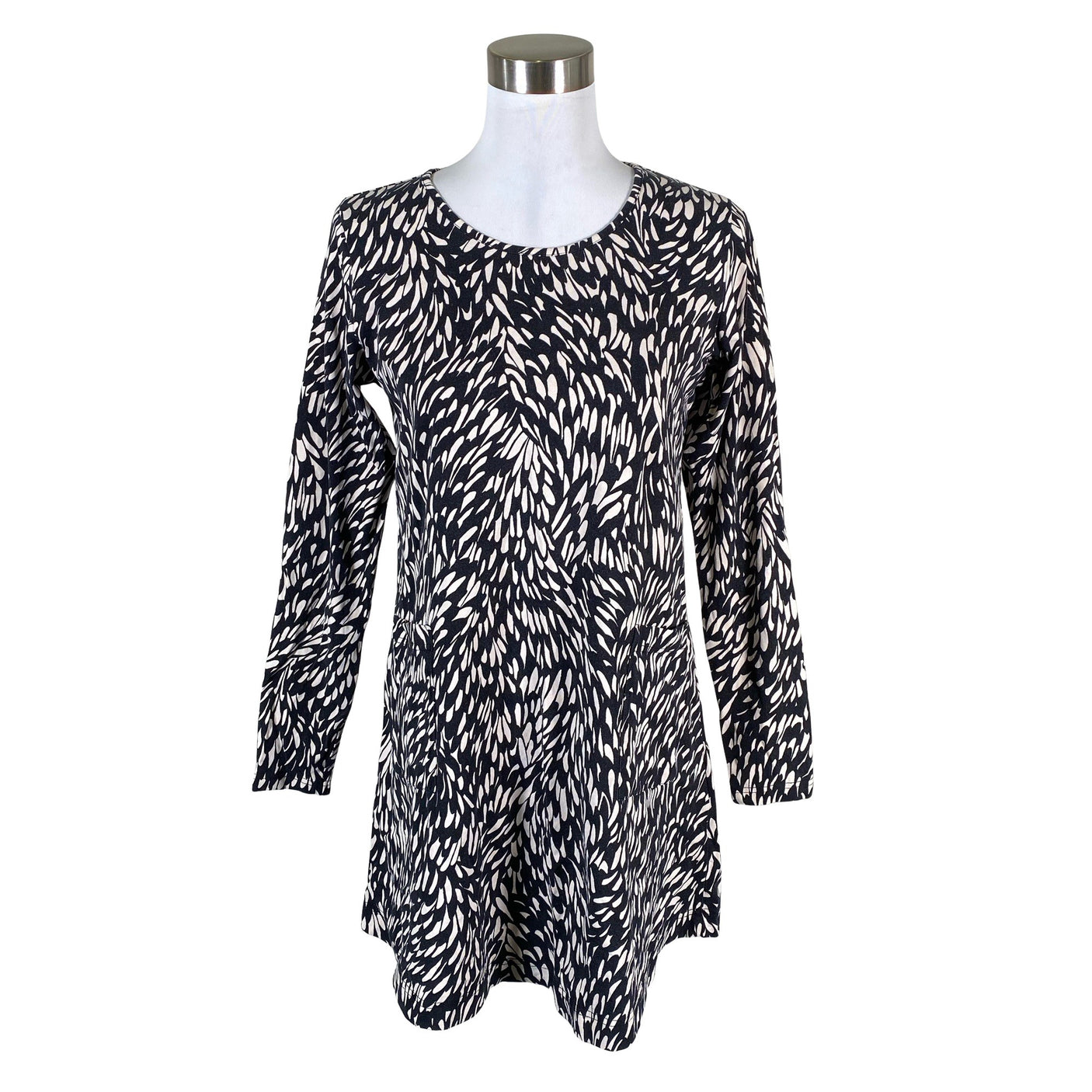 Unisex NOSH - Trikotaažist tuunika, suurus 38 - Must (1)