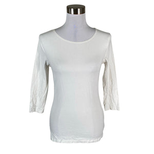 Unisex Your Face - Trikotaažist pluus, suurus 36 - Valge (1)