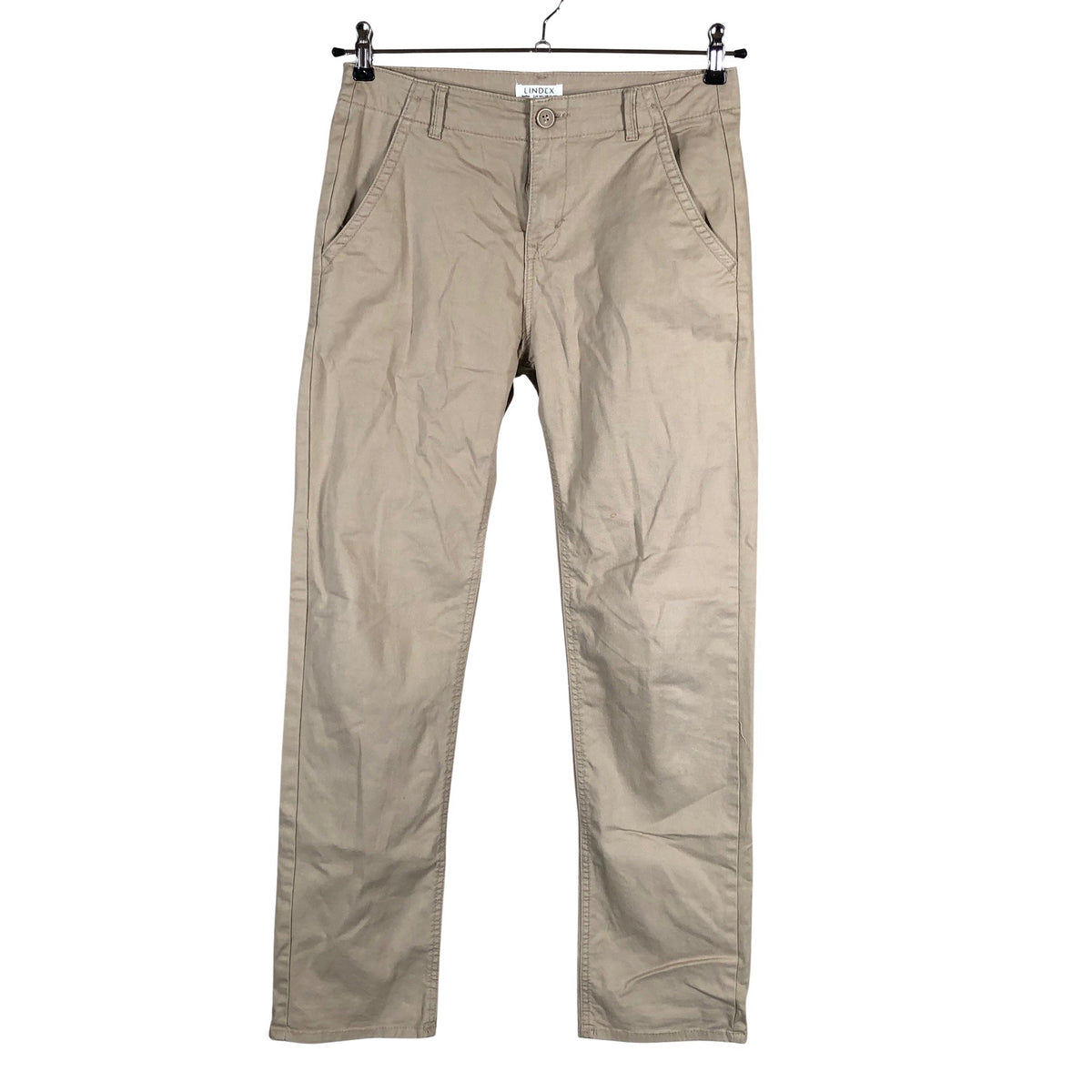 Unisex Lindex - Chino-püksid, suurus 158 - 164 - Beige (1)
