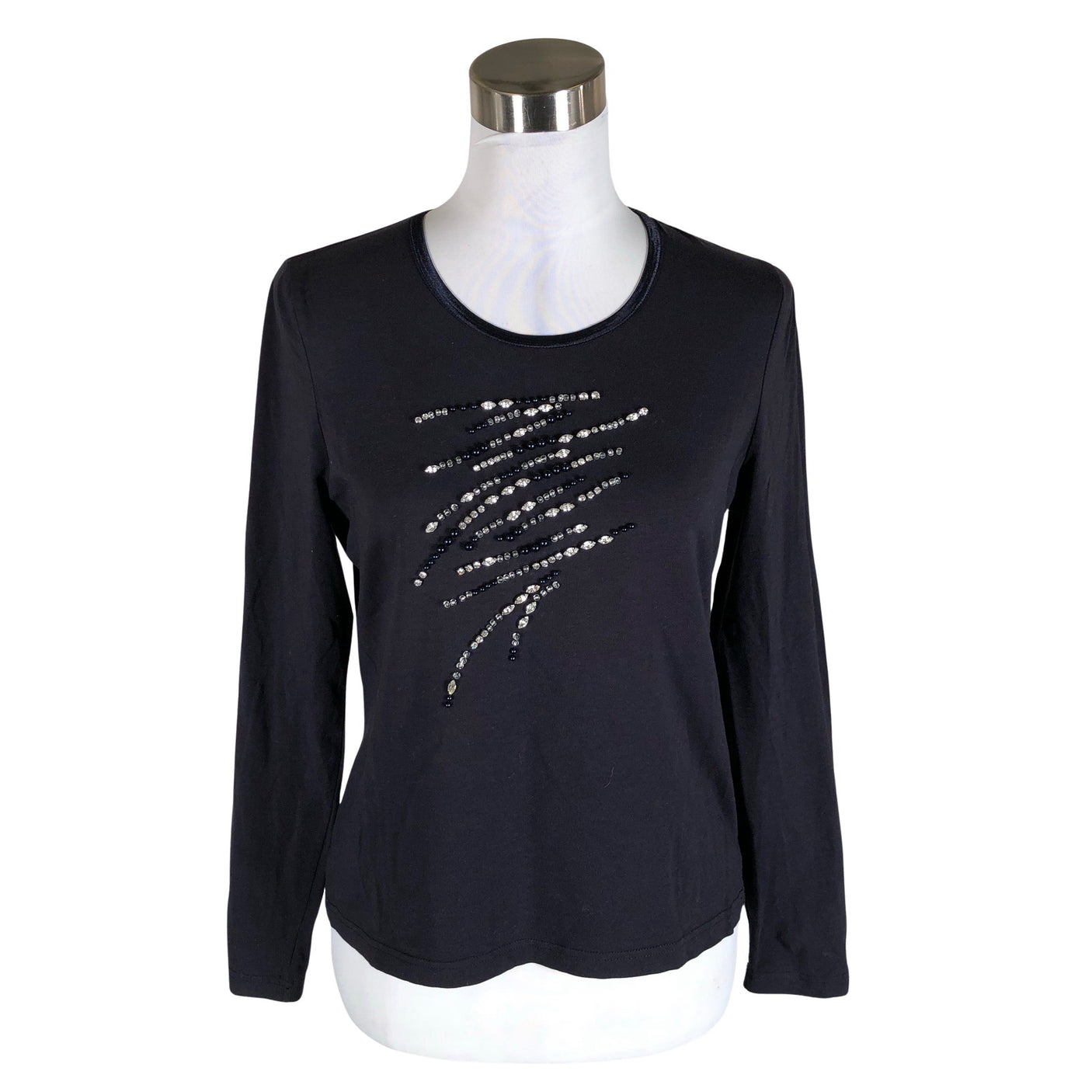 Unisex Lucia - Trikotaažist pluus, suurus 38 - Sinine (1)