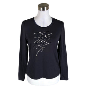 Unisex Lucia - Trikotaažist pluus, suurus 38 - Sinine (1)