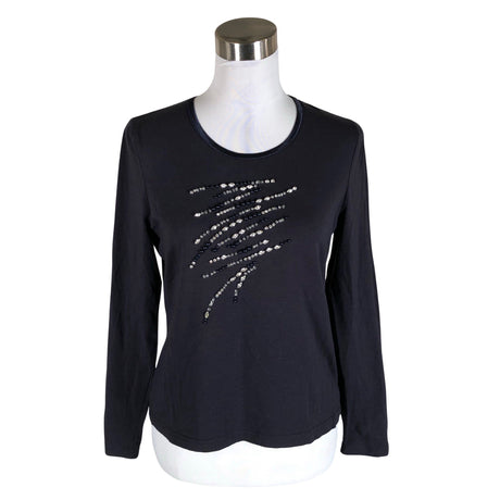 Unisex Lucia - Trikotaažist pluus, suurus 38 - Sinine ()