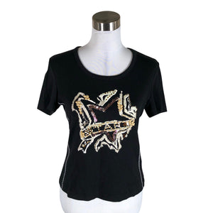 Unisex Taifun - T-särk, suurus 38 - Must (1)