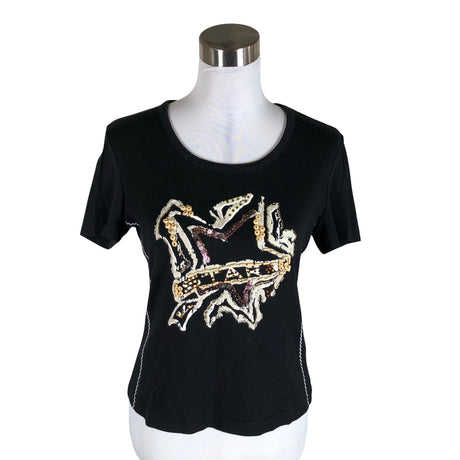 Unisex Taifun - T-särk, suurus 38 - Must ()