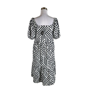 Unisex Versonpuoti - Trikotaažist kleit, suurus 38 - Must (2)