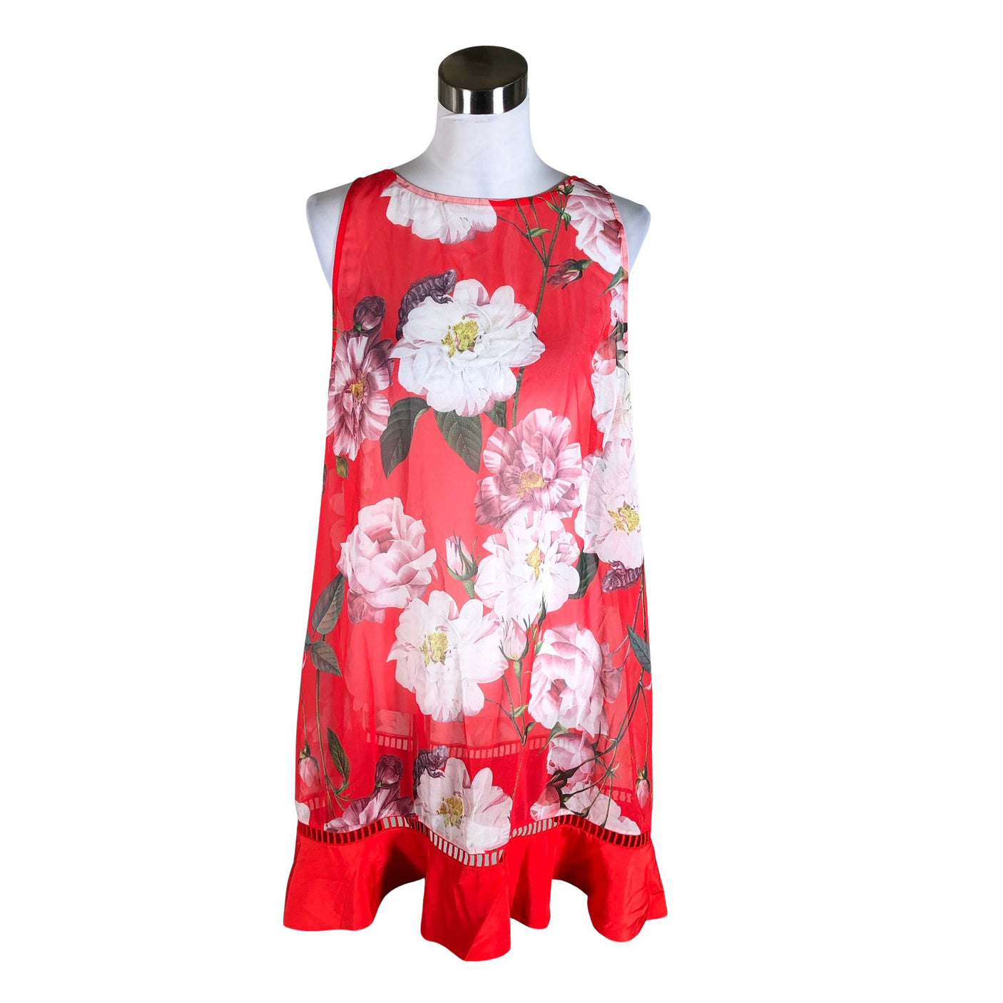 Unisex Ted Baker - Õhuke kleit, suurus 38 - Punane (1)