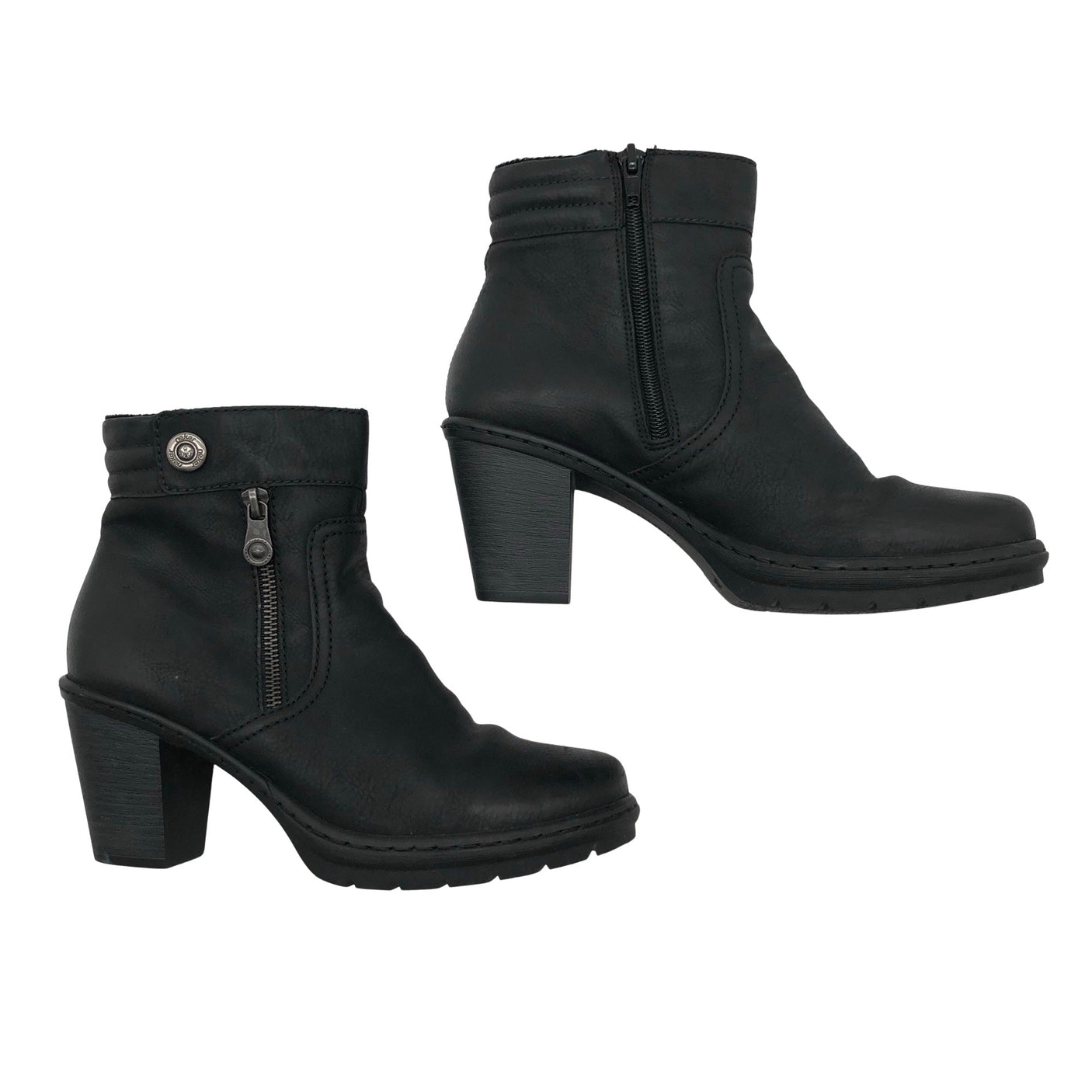 Unisex Rieker - Poolsaapad, suurus 39 - Must (1)