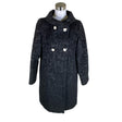 Unisex Manuela Conti - Villane mantel, suurus 38 - Must ()