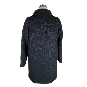 Unisex Manuela Conti - Villane mantel, suurus 38 - Must (2)