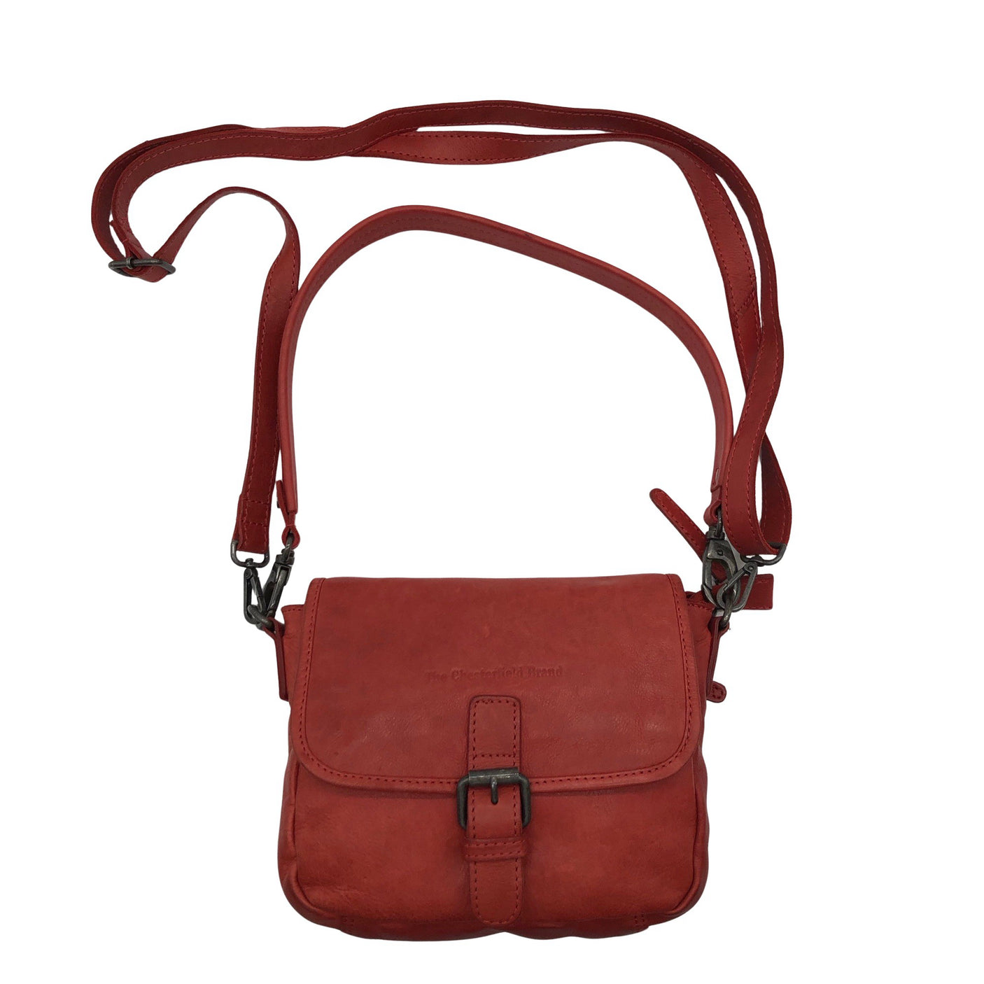 Unisex The Chesterfield Brand - Õlakott, suurus Midi - Punane (1)