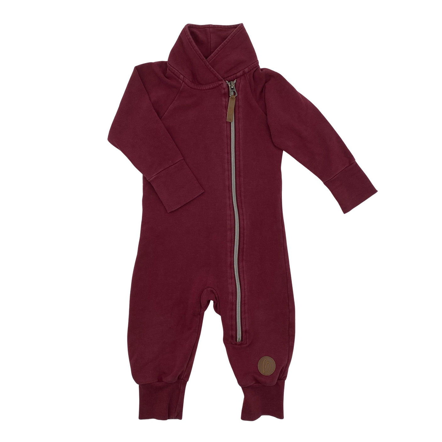 Unisex Blaa - Pükskostüüm, suurus 62 - 68 - Veinipunane (1)