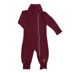 Unisex Blaa - Pükskostüüm, suurus 62 - 68 - Veinipunane (1)