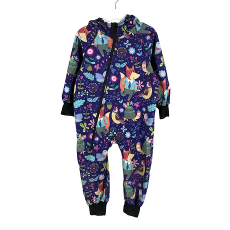 Unisex iELM - Softshell kombinesoon, suurus 92 - 98 - Lilla ()
