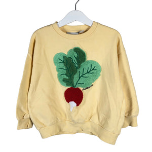 Unisex Mini Rodini - Dressikangast pluus, suurus 104 - 110 - Kollane (1)