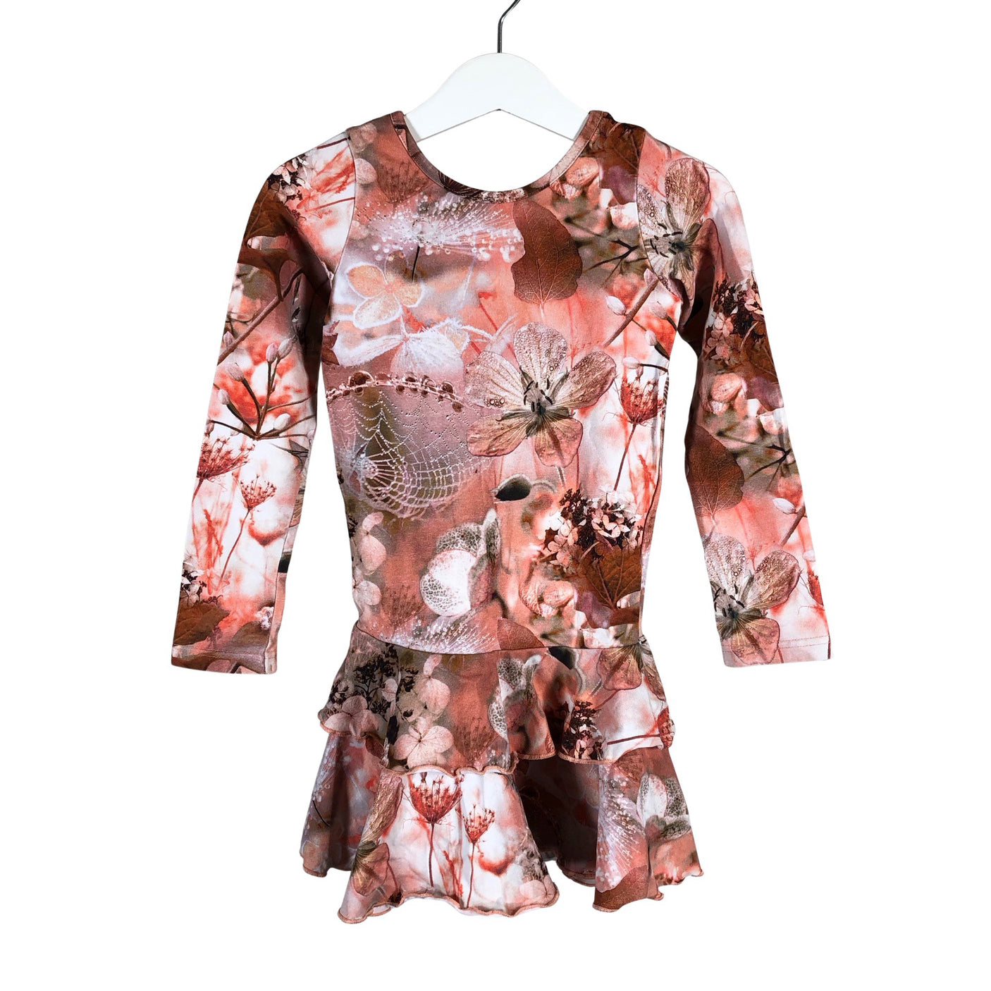 Unisex Gugguu - Trikotaažist kleit, suurus 98 - 104 - Oranž (1)