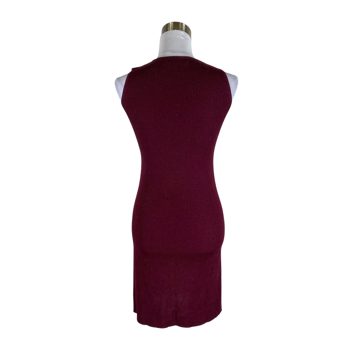 Unisex Lauren Ralph Lauren - Kootud kleit, suurus 34 - Veinipunane (2)