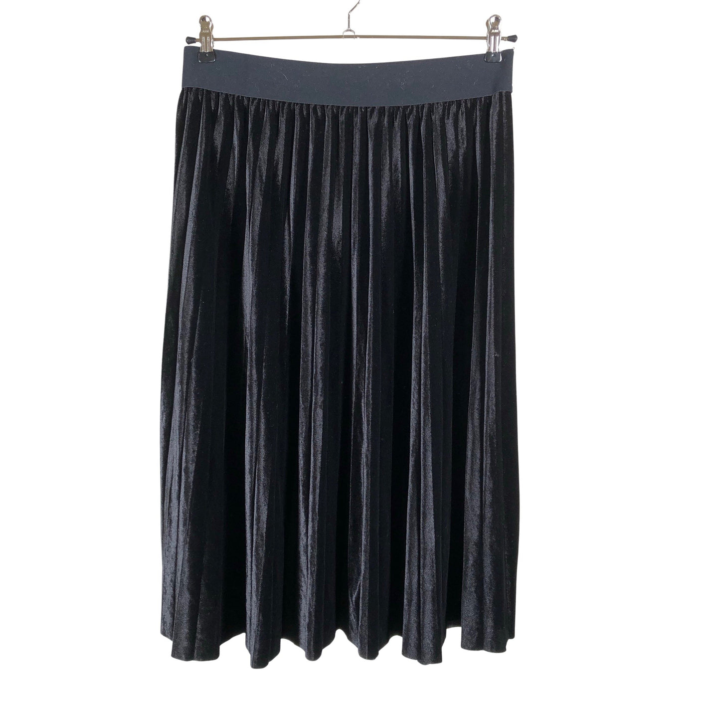 Unisex Lindex - Plisseerseelik, suurus 38 - Must (1)